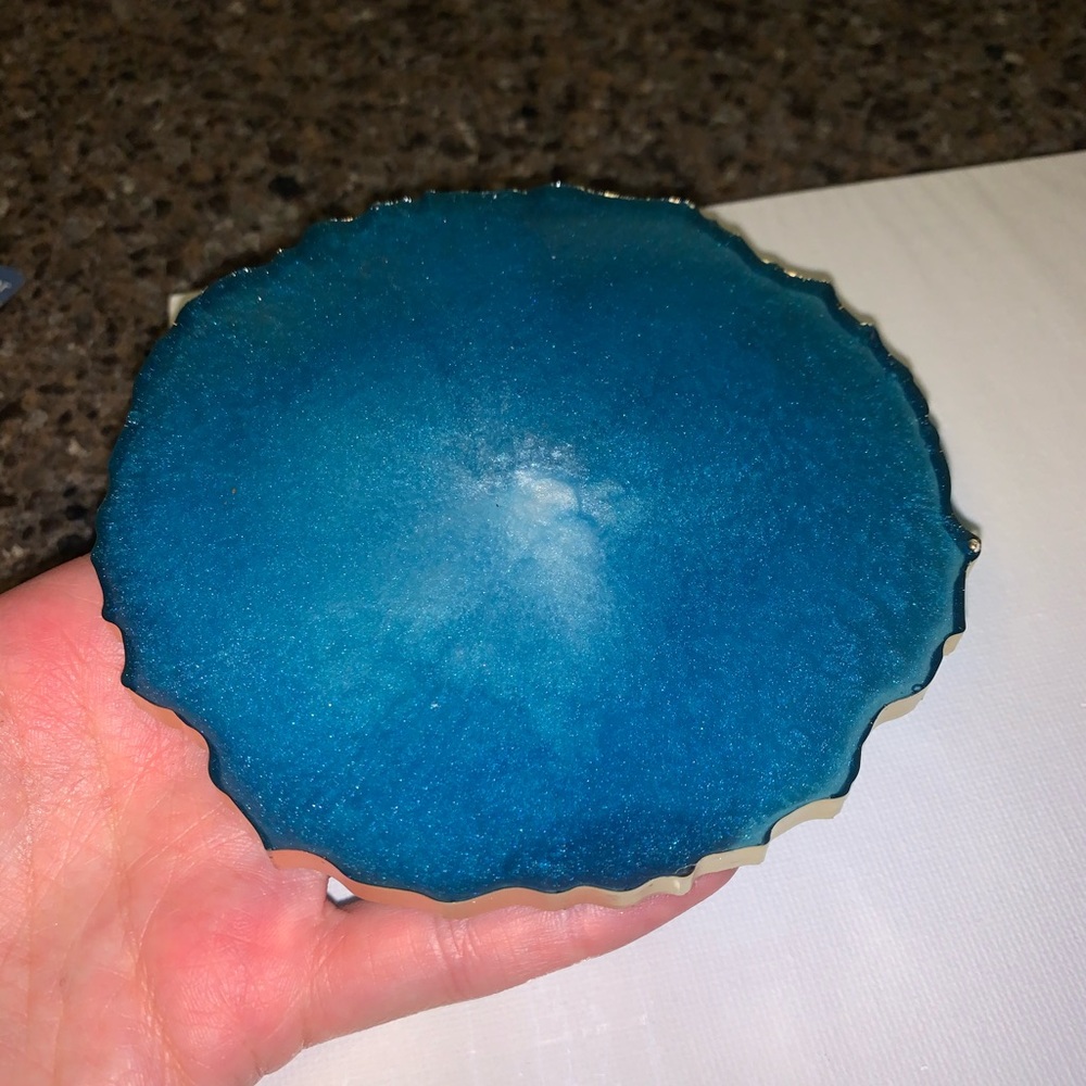 Handmade resin coasters